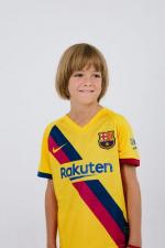 Детская футбольная форма Барселона 19-20 гостевая