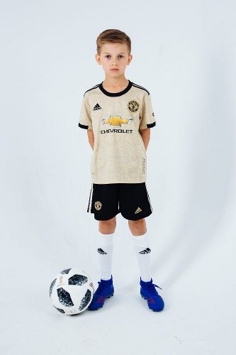 Детская футбольная форма Манчестер Юнайтед 19-20 гостевая