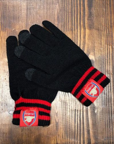 Перчатки вязанные футбольного клуба Арсенал